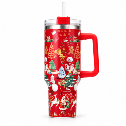 Ready Tree™ — 40oz Christmas Thermo Drink Cup