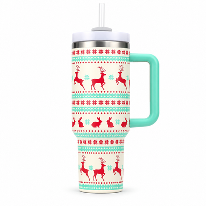 Ready Tree™ — 40oz Christmas Thermo Drink Cup