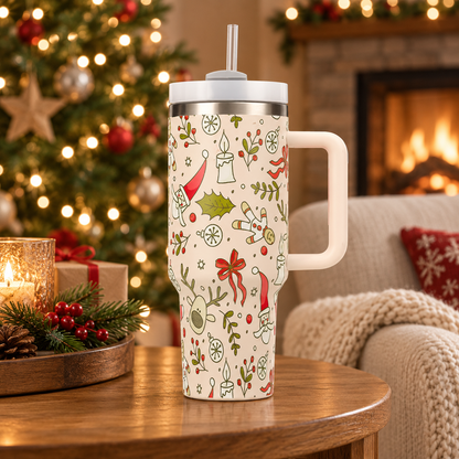 Ready Tree™ — 40oz Christmas Thermo Drink Cup