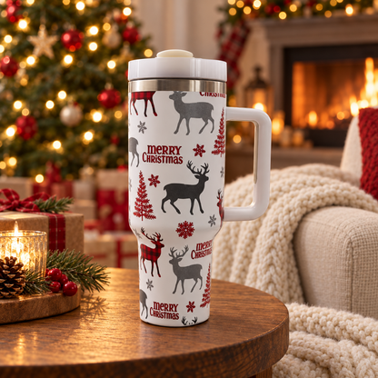 Ready Tree™ — 40oz Christmas Thermo Drink Cup