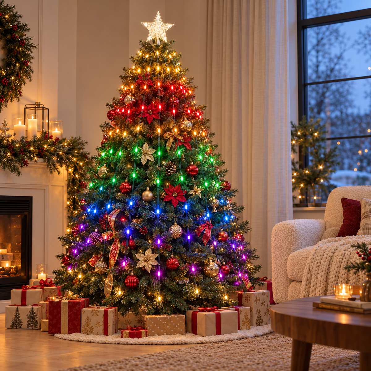 Ready Tree™ Instant App-Controlled Christmas Tree Lights