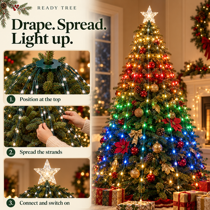 Ready Tree™ Instant App-Controlled Christmas Tree Lights