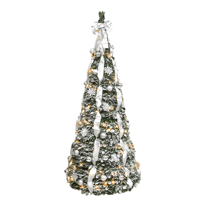 🎄 Silver Ready Tree (6Ft) 🎄