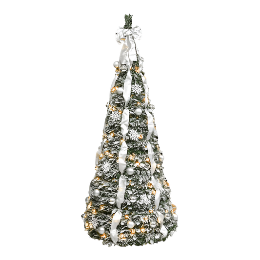 🎄 Silver Ready Tree (6Ft) 🎄