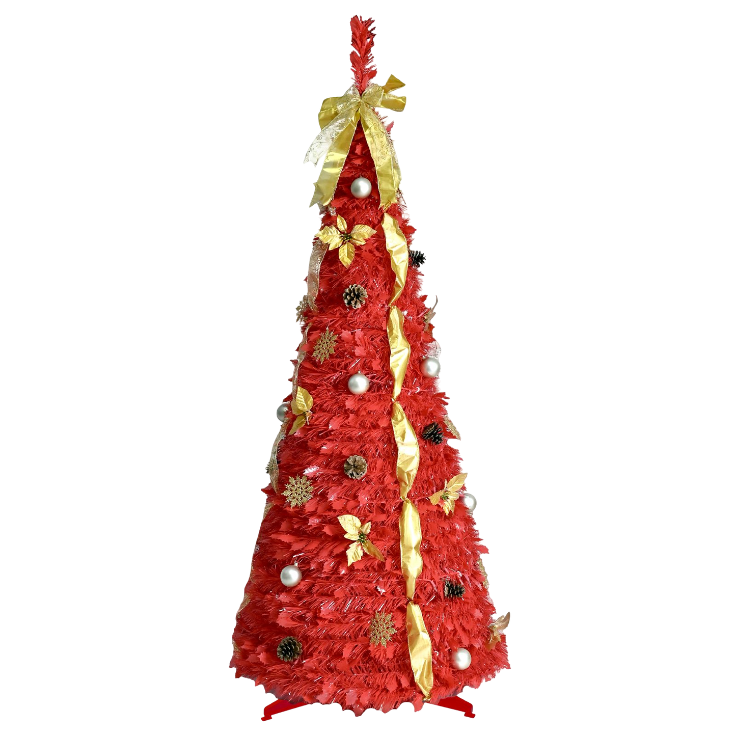 🎄 Red Ready Tree (6Ft) 🎄